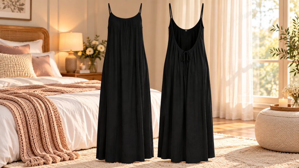 lightweight breathable nightgown | nightie wear