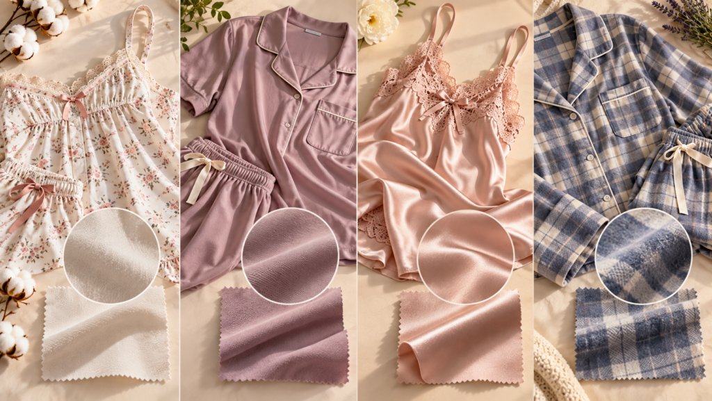 lingerie fabrics internal | Nightie wear