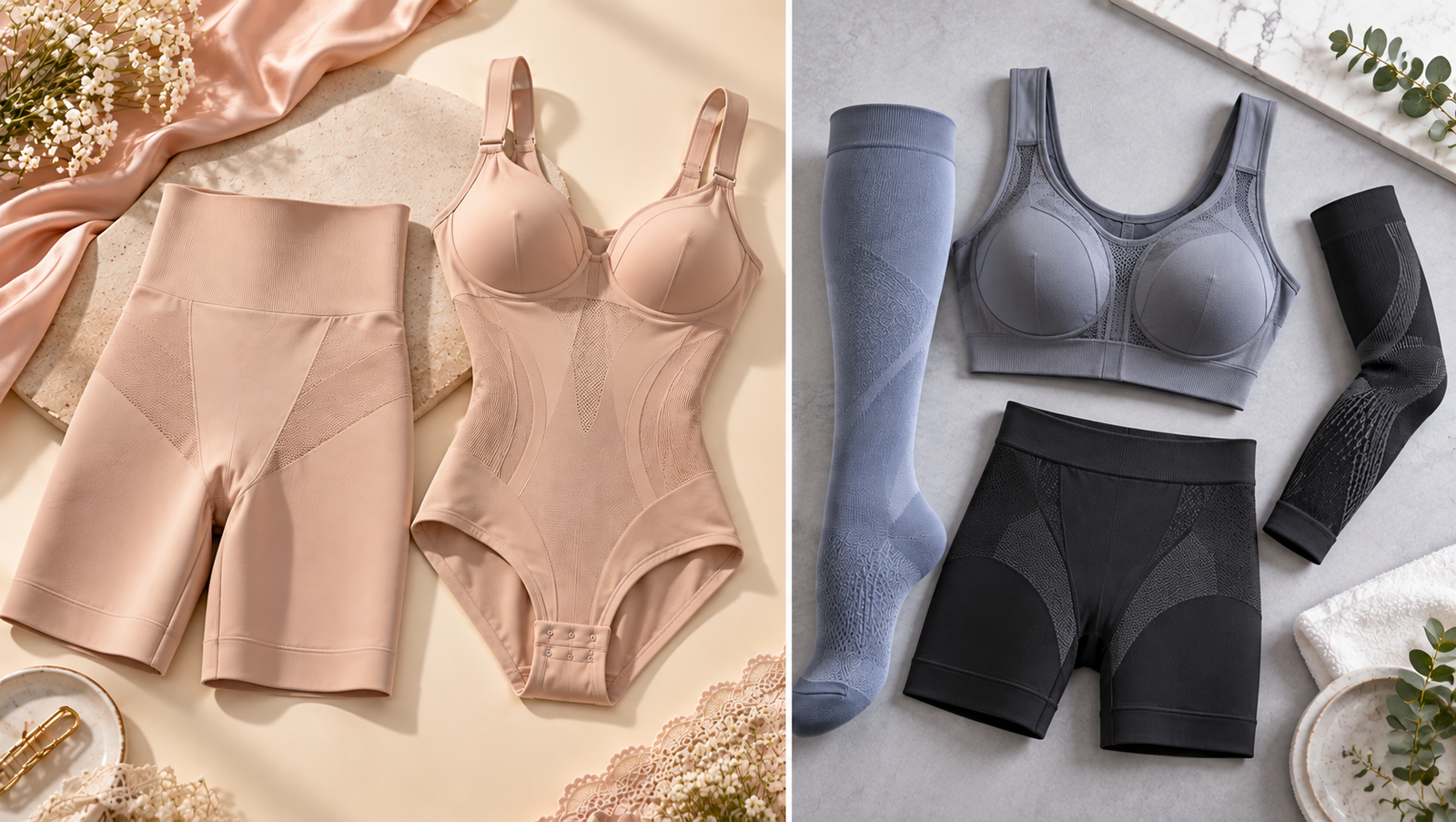 Shapewear vs Compression Garments: What’s the Difference?