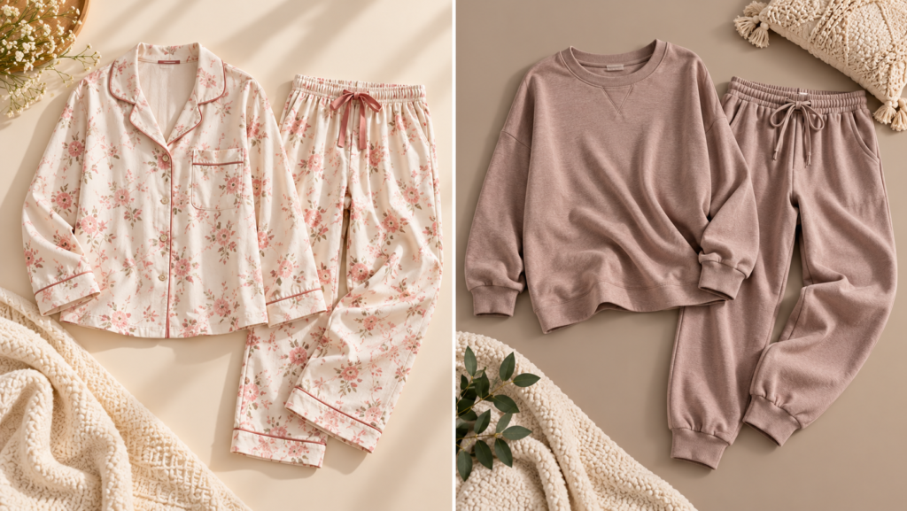 pajamas vs loungewear featured image