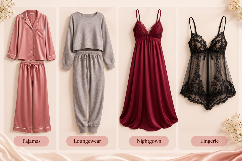 Where Do Nighties, Nightgowns, and Lingerie Fit In?