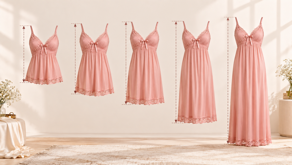 Step 4: Measure Your Desired Nightgown Length